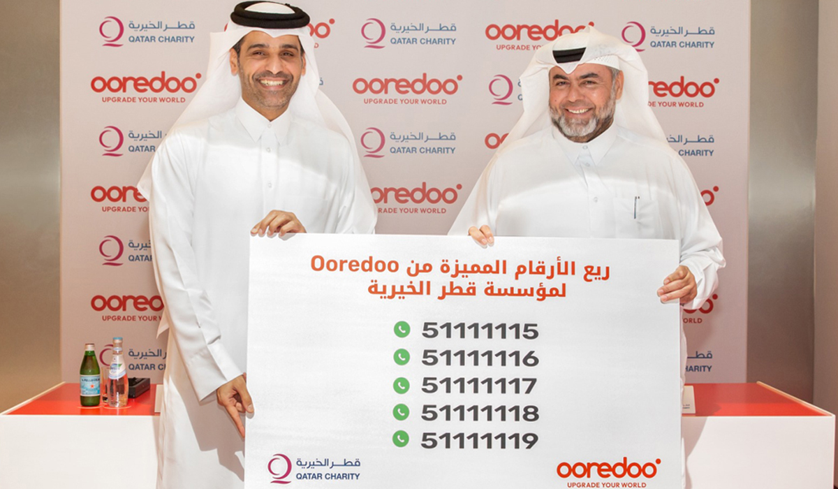 Ooredoo to donate proceeds of its Special Number auction to charity